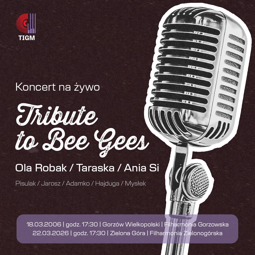 Plakat Tribute to&nbsp;Bee Gees
